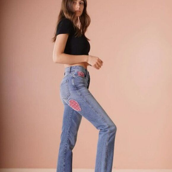 Revice Hourglass Jeans in Heart on Fire - Picture 3 of 16